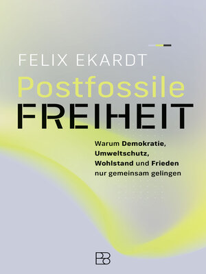 cover image of Postfossile Freiheit